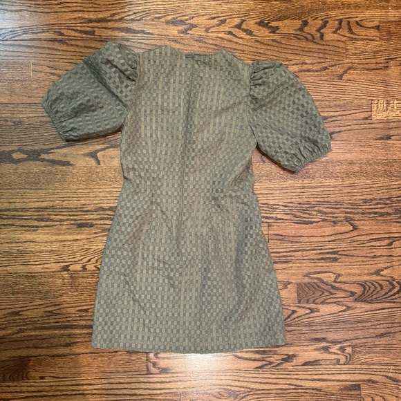 & other stories puff sleeve mini dress - Picture 4 of 5